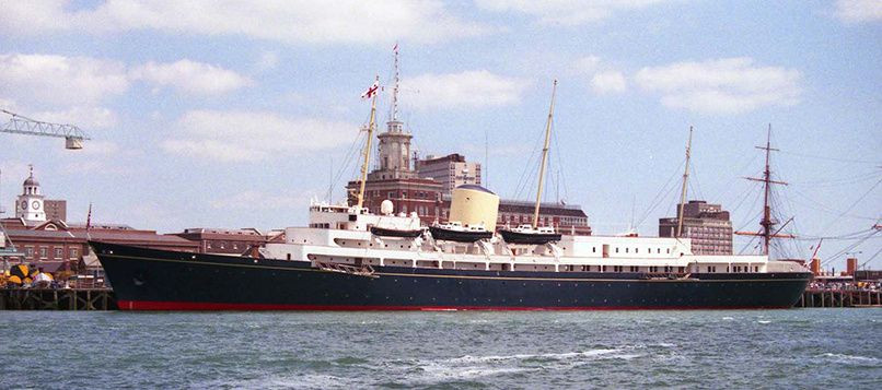 The Royal Yacht Britannia